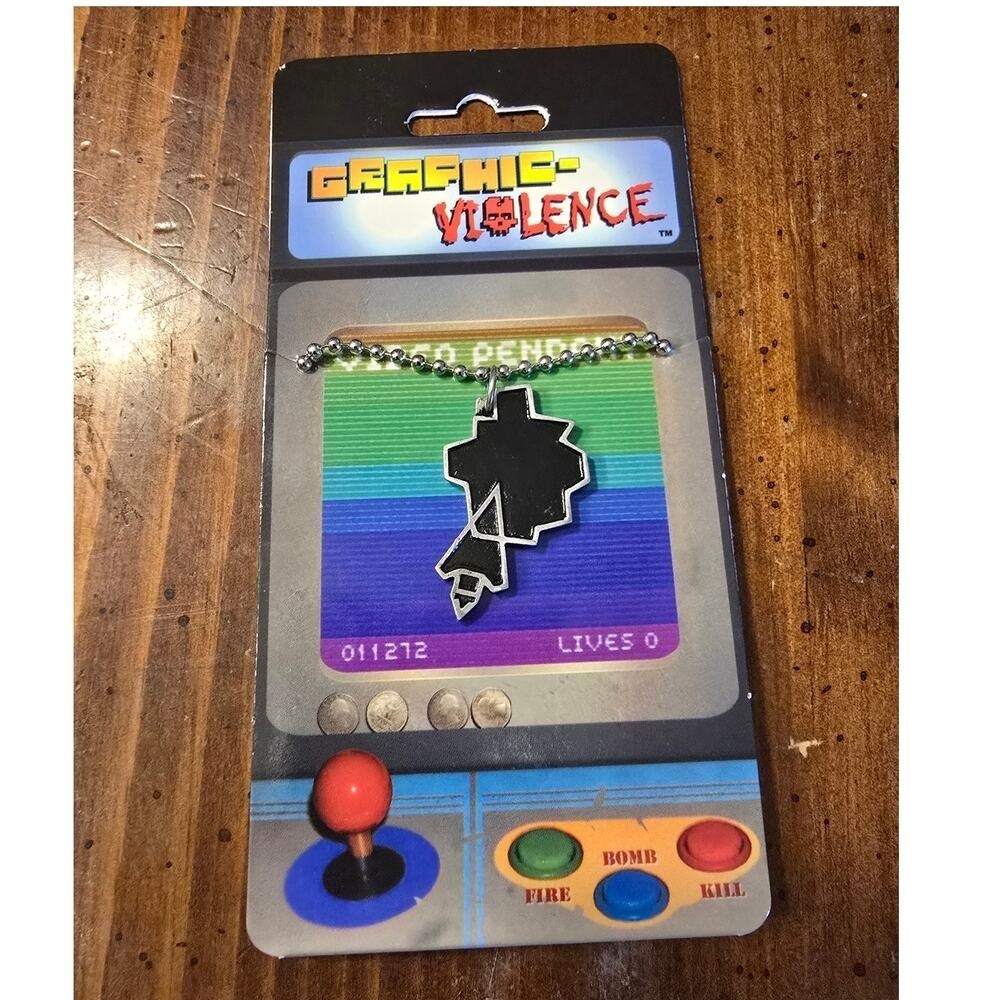 NOS Graphic Violence Video Gamer Jewelry RARE